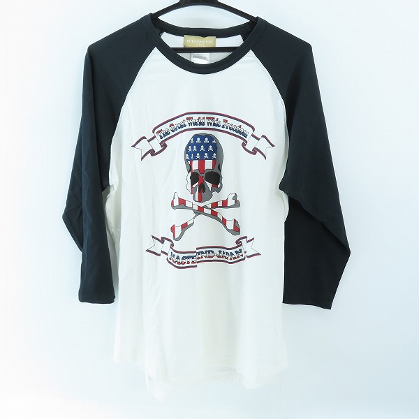 実際に弊社で買取させて頂いた【未使用】mastermind JAPAN/マスターマインドジャパン the great world wide freedom 七分袖カットソー MD2-TS129-1/L