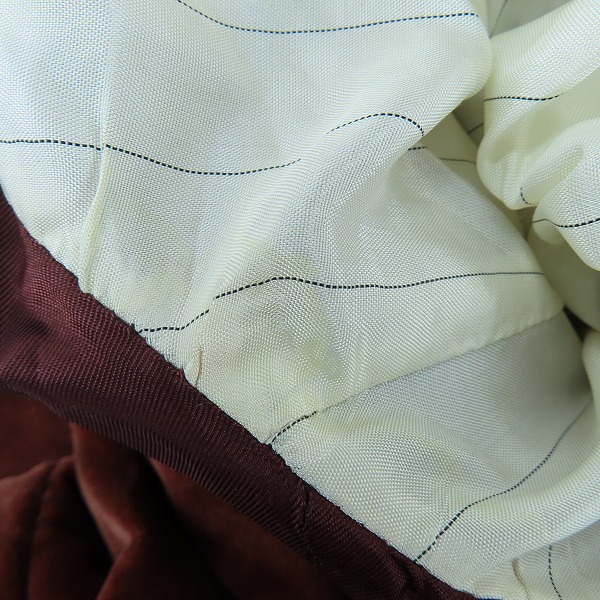 実際に弊社で買取させて頂いたA.P.C/アーペーセー ベロア スーツ セットアップ/ジャケット パンツ/S/38の画像 4枚目