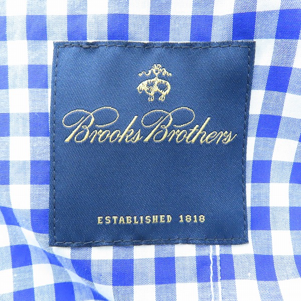 実際に弊社で買取させて頂いたJUNYA WATANABE MAN/ジュンヤワタナベマン×ブルックスブラザーズ テーラードジャケット AD2008 WC-J402/Mの画像 3枚目