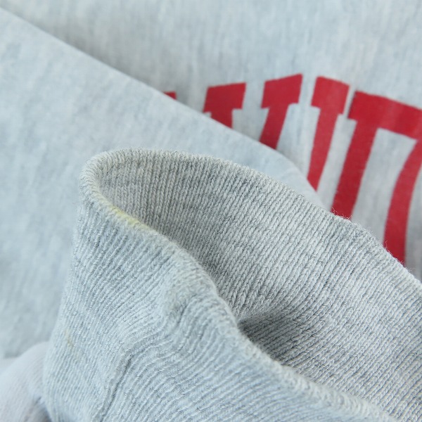 実際に弊社で買取させて頂いたChampion/チャンピオン 90S REVERSE WEAVE/リバースウィーブ DAVIDSON スウェット/XLの画像 4枚目