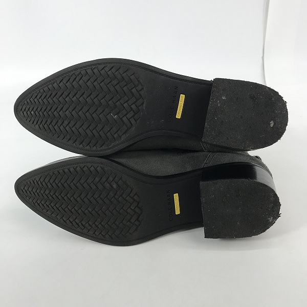 実際に弊社で買取させて頂いたCOLE HAAN/コールハーン サイドジップ スエード ブーツ W24650/7Bの画像 2枚目
