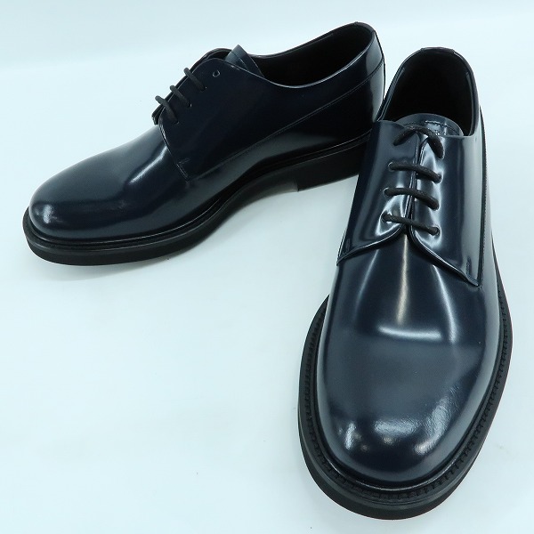 実際に弊社で買取させて頂いたEMPORIO ARMANI/エンポリオアルマーニ レザーシューズ/革靴 X4C 451/8