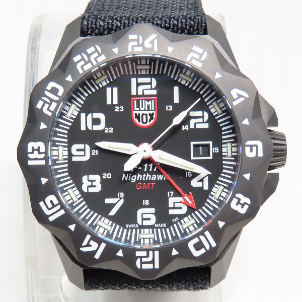 実際に弊社で買取させて頂いたLUMINOX/ルミノックス F-117 NIGHTHAWK/ナイトホーク 6420 SERIES 腕時計 Ref.6421の画像 1枚目