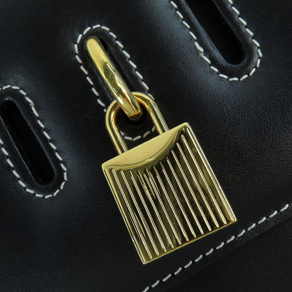 実際に弊社で買取させて頂いたTOM FORD/トムフォード PADLOCK CROSSBODY/パドロック クロスボディバッグ ブラック L1480T-LCL104の画像 7枚目