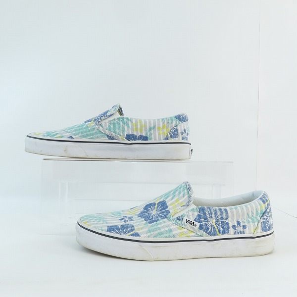 実際に弊社で買取させて頂いたVANS/バンズ  CLASSIC SLIP-ON 花柄 スリッポン VN0003Z4I9J/26の画像 3枚目