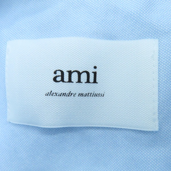 実際に弊社で買取させて頂いたami alexandre mattiussi/アミ アレクサンドル マテュッシ ロゴ刺繍 ハートA 半袖シャツ USH201.CO0031/Mの画像 2枚目