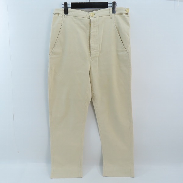 実際に弊社で買取させて頂いたANN DEMEULEMEESTER/アンドゥムルメステール ベルテッド パンツ 352-11-75043/S