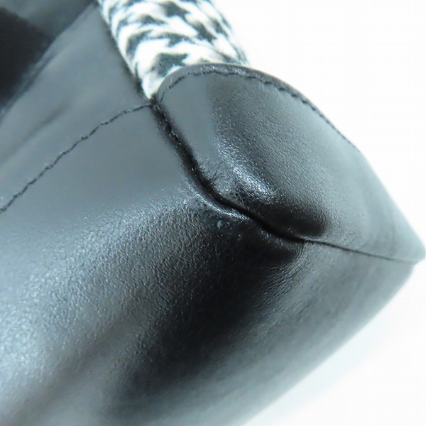 実際に弊社で買取させて頂いたJimmy Choo/ジミーチュウ WILMER/ウィルマー 千鳥柄 リュックサック/バックパックの画像 7枚目