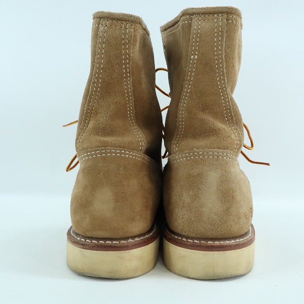 実際に弊社で買取させて頂いたHYSTERIC GLAMOUR/ヒステリックグラマー スエード ワークブーツ ビブラムソール/10Eの画像 1枚目