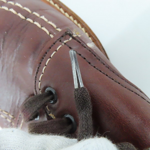 実際に弊社で買取させて頂いたALDEN/オールデン モックトゥブーツ INDY OXFORD/インディ オックスフォード 4002 8.5Dの画像 7枚目