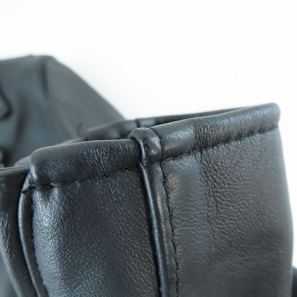 実際に弊社で買取させて頂いたURBAN RESERCH/アーバンリサーチ 羊革/シープ スキン ダブル ライダース ジャケット UR76-17H002/Sの画像 7枚目