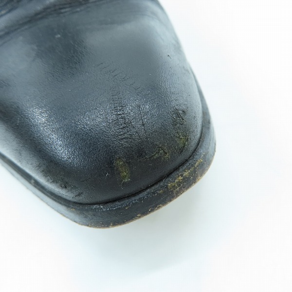 実際に弊社で買取させて頂いたGUCCI/グッチ レザー ブーツ サイドジップ/38の画像 7枚目