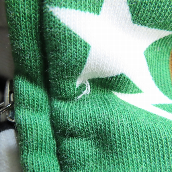 実際に弊社で買取させて頂いたA BATHING APE/アベイシングエイプ  FANS SCARF FULL ZIP HOODIE/総柄 フルジップフーディー/2XLの画像 6枚目