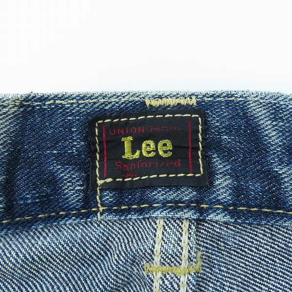 実際に弊社で買取させて頂いたLee×THE REAL McCOY'S/リー×リアルマッコイズ 101B 復刻 赤タグ デニムパンツ 9784-89 /32の画像 3枚目
