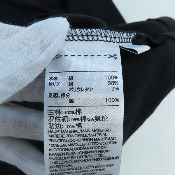 実際に弊社で買取させて頂いたY-3/ワイスリー アディダス×ヨウジヤマモト リラックス ロゴTシャツ IV8224/Sの画像 4枚目