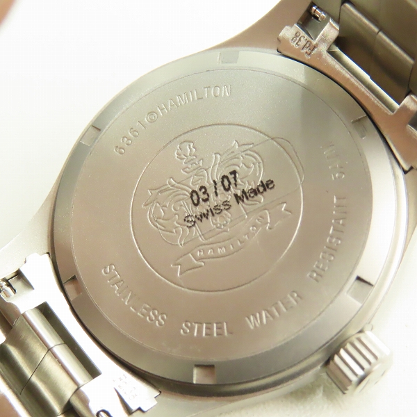 実際に弊社で買取させて頂いたHAMILTON/ハミルトン Khaki Field King Quartz Watch/カーキ フィールド キング クォーツ 腕時計/ウォッチ 【動作未確認】の画像 4枚目