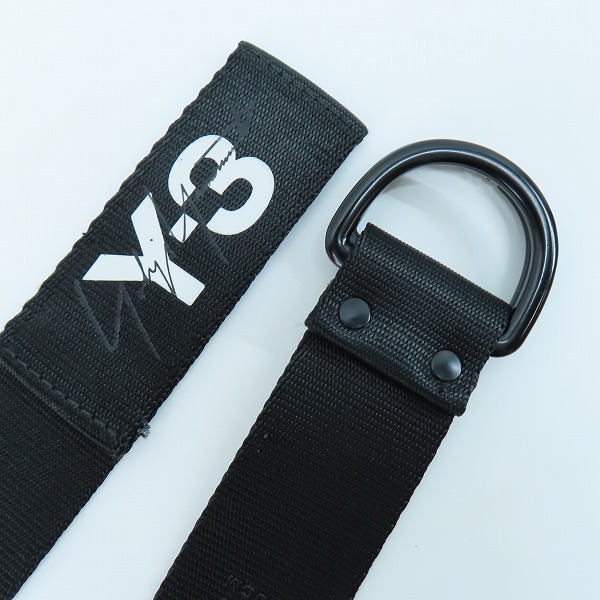 実際に弊社で買取させて頂いたY-3/ワイスリー ヨウジヤマモト×アディダス Dリング ロゴ ガチャベルト/Lの画像 1枚目