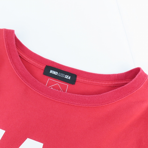 実際に弊社で買取させて頂いたWIND AND SEA×F.C.R.B./ウィンダンシー×エフシーレアルブリストル 19AW FCRB-192121 SUPPORTER TEE FCRB-192121 XLの画像 4枚目