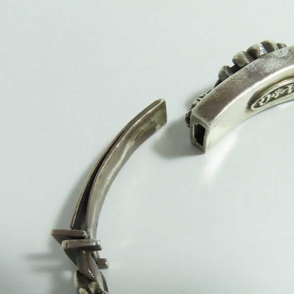 実際に弊社で買取させて頂いたA&G/エーアンドジー ファンシーチェーン リンクID ブレスレットの画像 6枚目