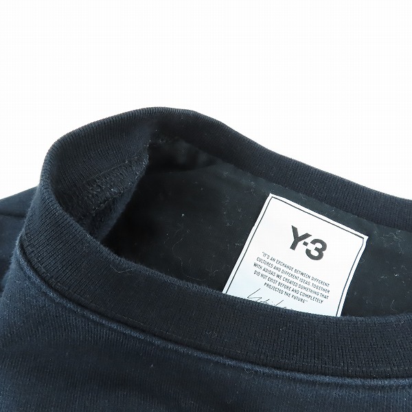 実際に弊社で買取させて頂いたY-3/ワイスリー ヨウジヤマモト×アディダス オーバーサイズ スウェットシャツ FN3366/Lの画像 8枚目