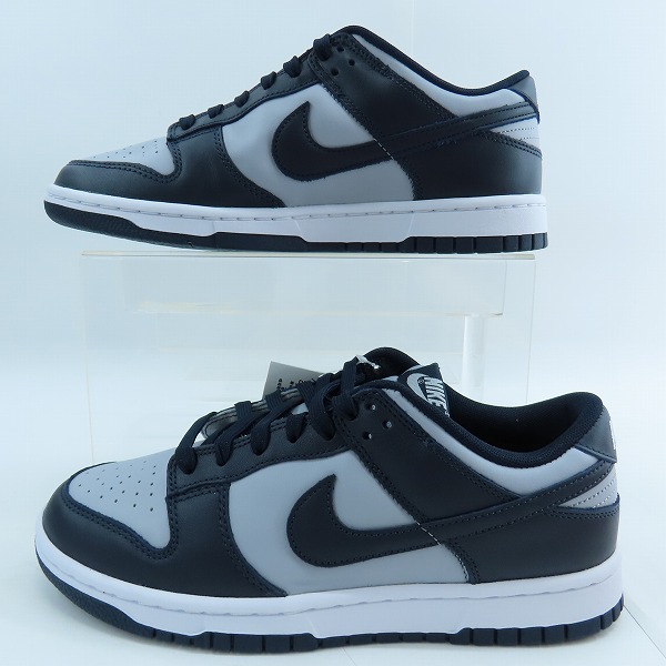 実際に弊社で買取させて頂いた【未使用】NIKE/ナイキ DUNK LOW RETRO GEORGETOWN/CHAMPIONSHIP GREY ダンク DD1391-003/26の画像 3枚目