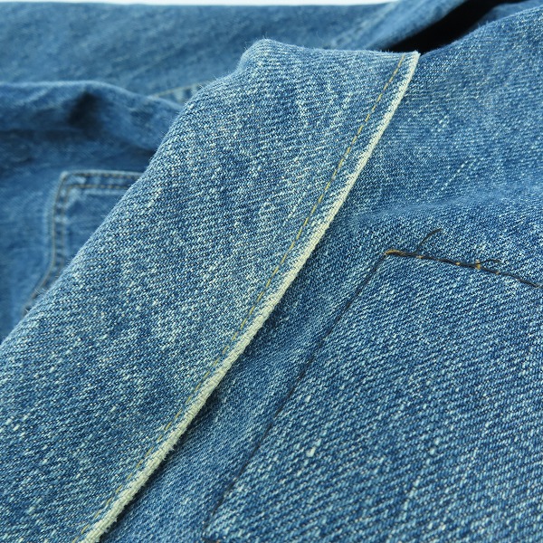 実際に弊社で買取させて頂いたLEVI’S/リーバイス 71507/J22刻印 デニムジャケット Gジャン/40の画像 5枚目