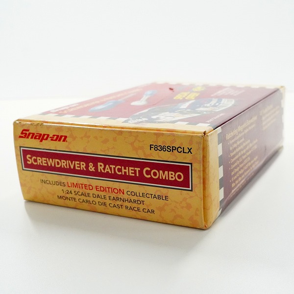 実際に弊社で買取させて頂いたSnap-on/スナップオン F836SPCLX デールアンハートJr. 限定 ダイキャスト スクリュードライバー＆ラチェット欠品 ミニカーの画像 9枚目