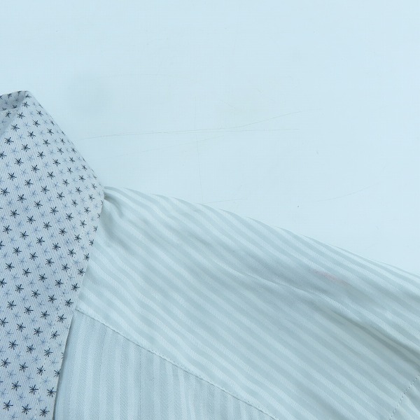 実際に弊社で買取させて頂いたETRO/エトロ ストライプ柄/チェック柄 長袖シャツ 2点セットの画像 3枚目