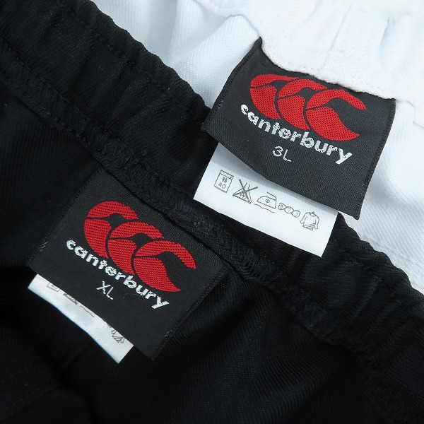 実際に弊社で買取させて頂いたCANTERBURY/カンタベリー ラグビー コカ コーラ レッドスパークス オーセンティックゲームパンツ XL/3L 2点セットの画像 2枚目
