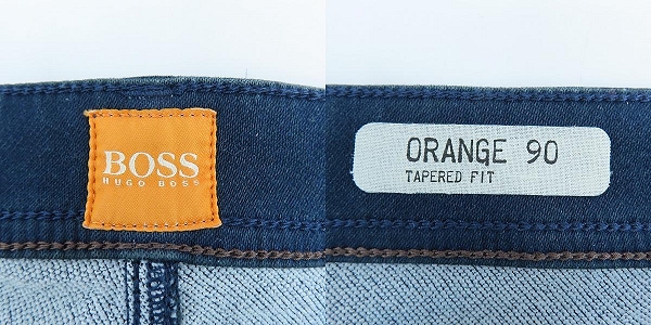 実際に弊社で買取させて頂いた【未使用】HUGO BOSS/ヒューゴボス ORANGE 90 デニムパンツ US38/34の画像 3枚目
