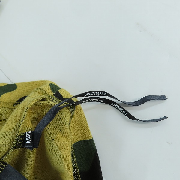 実際に弊社で買取させて頂いた【未使用】A BATHING APE×mastermind JAPAN/エイプ×マスターマインドジャパン キッズ 1ST CAMO POCKET TEE/Tシャツ/140の画像 5枚目