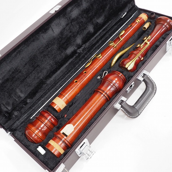 実際に弊社で買取させて頂いた★YAMAHA/ヤマハ YRB-61 バロック式 木製バスリコーダー 日本製 ハードケース付き