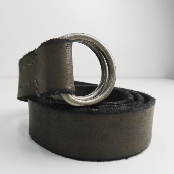 実際に弊社で買取させて頂いたATTACHMENT/アタッチメント レザーベルト ダークブラウン系