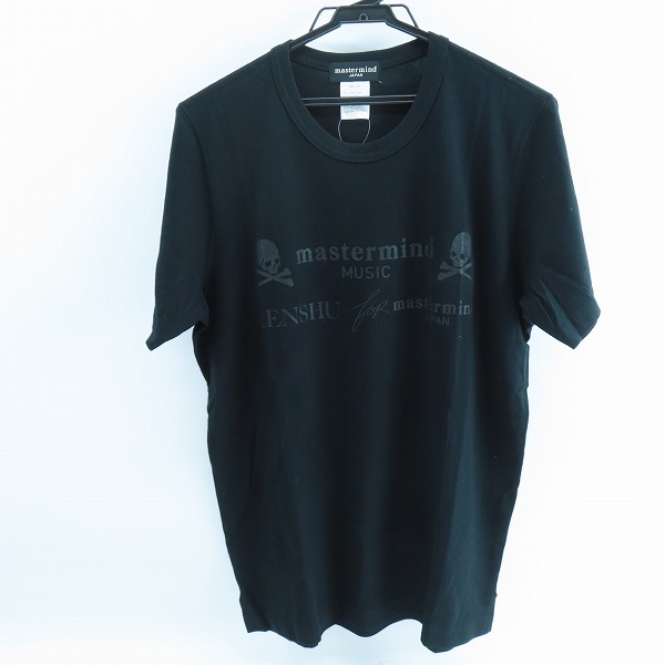 実際に弊社で買取させて頂いた【未使用】mastermind JAPAN DJ KENSHU/マスターマインドジャパン × DJケンシュウ MUSIC半袖Tシャツ MMM-TS03-1/L