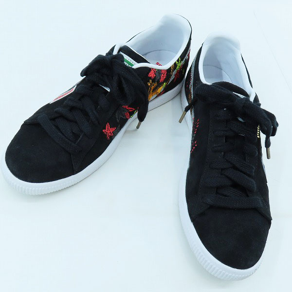 実際に弊社で買取させて頂いたatmos × Shido Akama × Puma/アトモス×赤間紫動×プーマ Clyde Hanafuda/クライド ハナフダ 394415-01/27