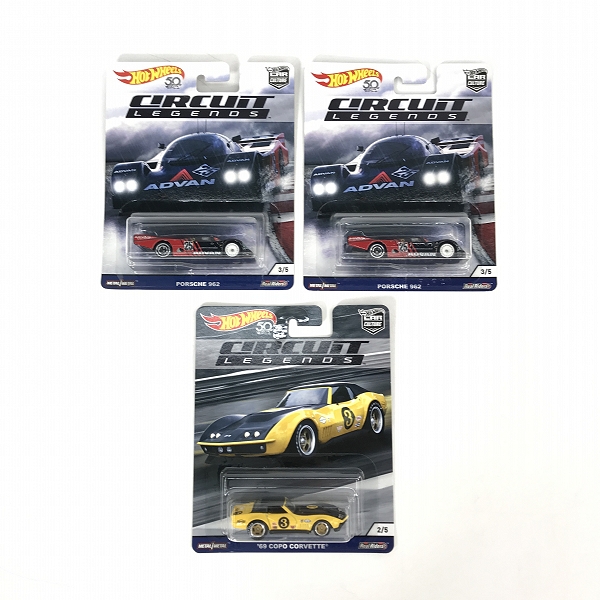 実際に弊社で買取させて頂いた【おまとめ/未開封】Hot Wheels/ホットウィール CIRCUIT LEGENDS '69 COPO CORVETTE/MAZDA 787B 他の画像 3枚目
