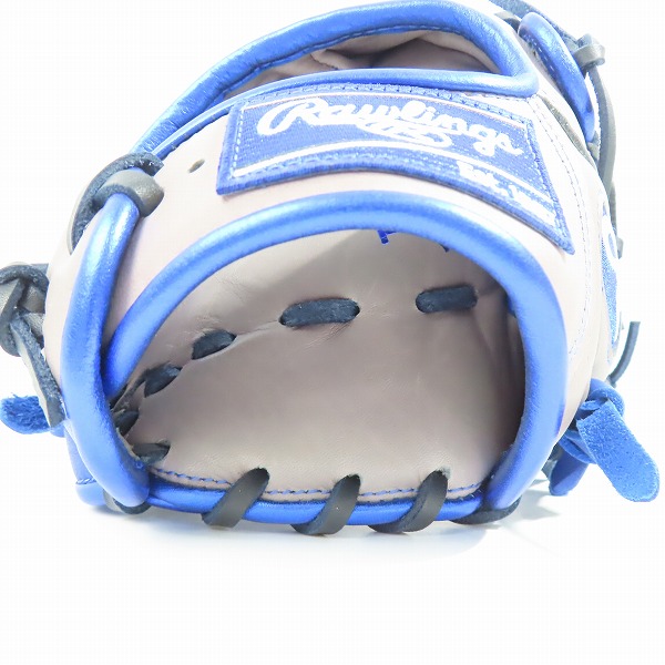 実際に弊社で買取させて頂いたRawlings/ローリングス HYPER TECH COLOR SYNC 軟式 外野手 右投げ用 グローブ GR4HTCY719の画像 7枚目