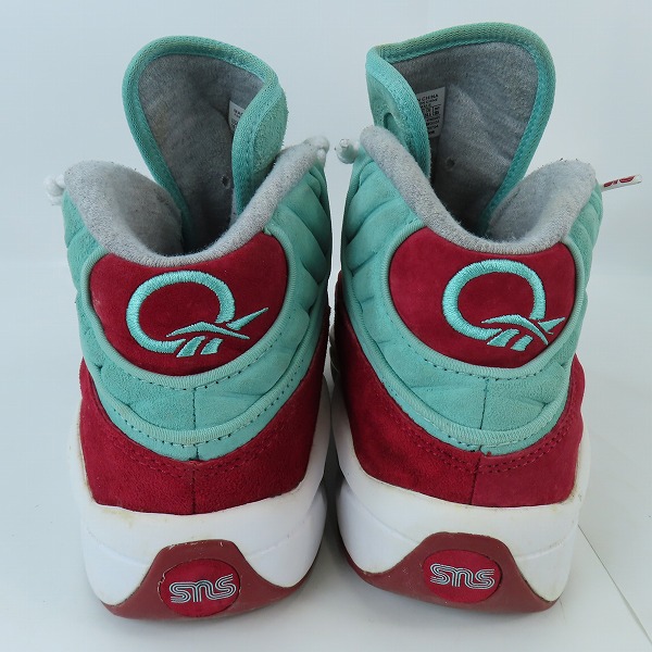 実際に弊社で買取させて頂いたSNS×Reebok/スニーカーズエンスタッフ×リーボック QUESTION MID/クエスチョン ミッド V48995/28.5の画像 1枚目