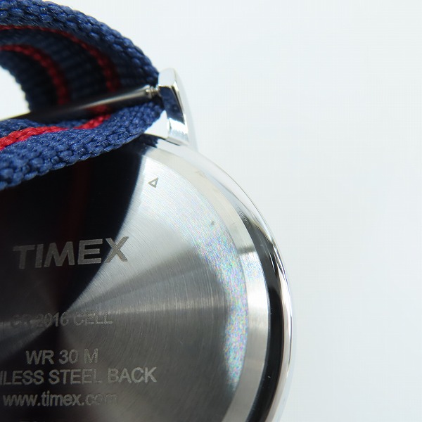 実際に弊社で買取させて頂いた(2)TIMEX/タイメックス ウィークエンダー セントラルパーク クオーツ 腕時計 T2N747の画像 4枚目
