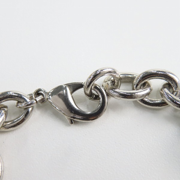 実際に弊社で買取させて頂いたHYSTERIC GLAMOUR/ヒステリックグラマー リンゴ スカル ブレスレットの画像 6枚目