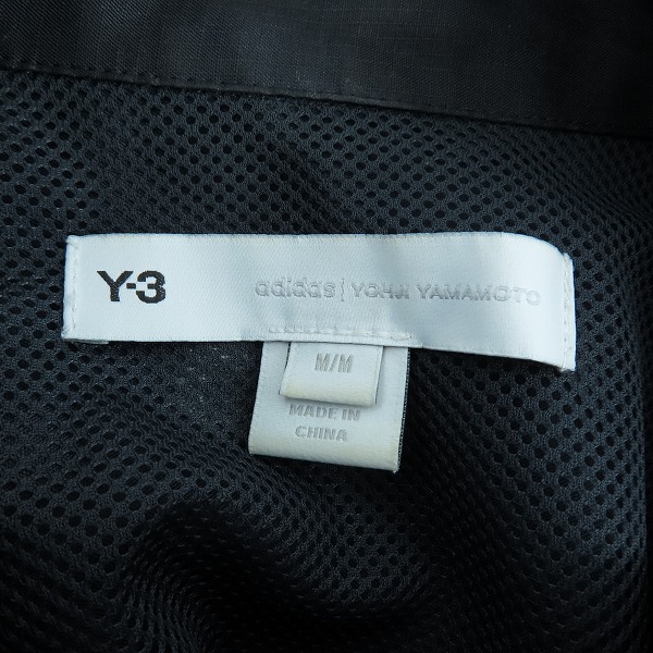 実際に弊社で買取させて頂いたY-3/ワイスリー アディダス×ヨウジヤマモオト light ripstop long track jacket/トラックジャケット GK4373/Mの画像 2枚目