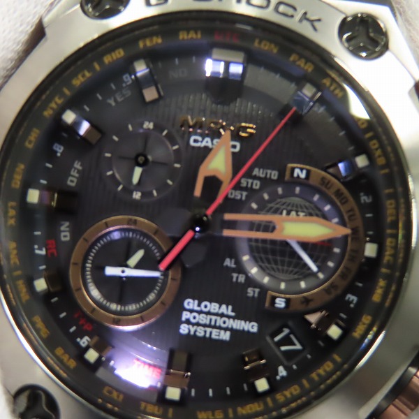 実際に弊社で買取させて頂いたG-SHOCK/Gショック MR-G GPSハイブリッド電波ソーラー MRG-G1000DC-1AJR の画像 6枚目