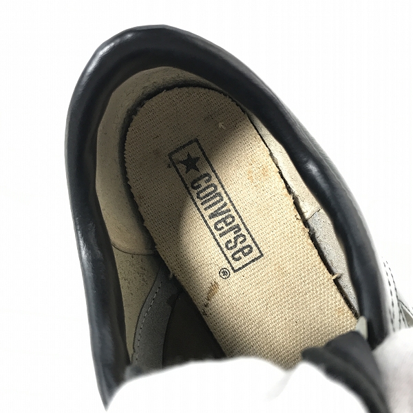 実際に弊社で買取させて頂いたCONVERSE/コンバース ONE STAR V3/ワンスター ベルクロ レザースニーカー /7.5の画像 4枚目