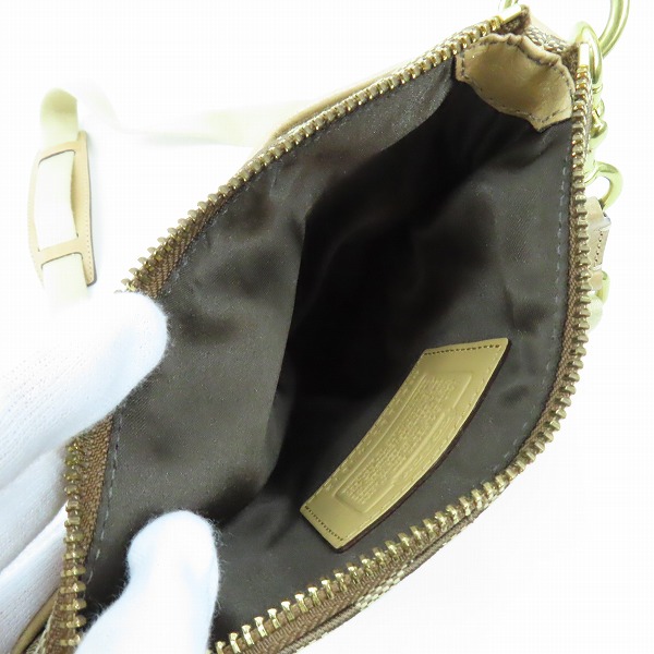 実際に弊社で買取させて頂いたCOACH/コーチ シグネチャー ショルダーバッグ 41612の画像 4枚目