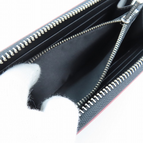実際に弊社で買取させて頂いた【未使用】COACH/コーチ シグネチャー ラウンドファスナー ウォレット/財布 F25517の画像 5枚目