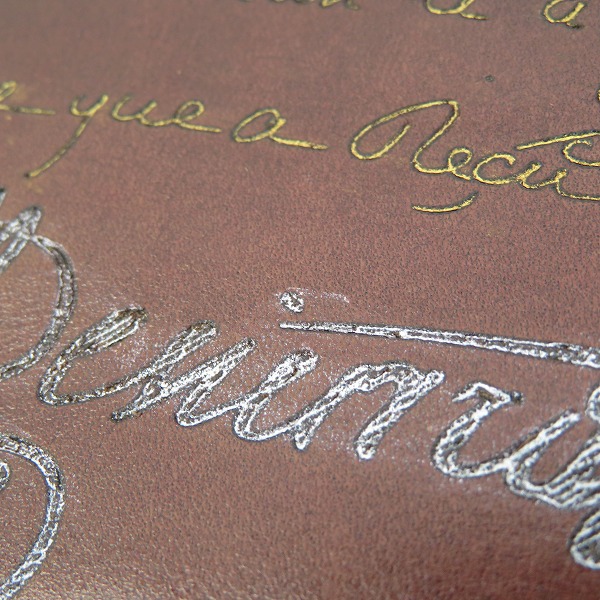 実際に弊社で買取させて頂いたBERLUTI/ベルルッティ カリグラフィ レザー ドキュメントケース クラッチバッグ/セカンドバッグの画像 6枚目