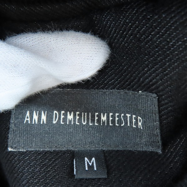 実際に弊社で買取させて頂いたANN DEMEULEMEESTER/アンドゥムルメステール  ウール/麻 コート 21-01-422018 /Mの画像 2枚目