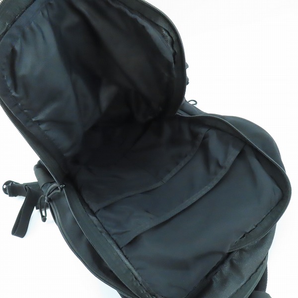 実際に弊社で買取させて頂いたBRIEFING/ブリーフィング SQ PACK/バックパック リュックサック ブラックの画像 3枚目
