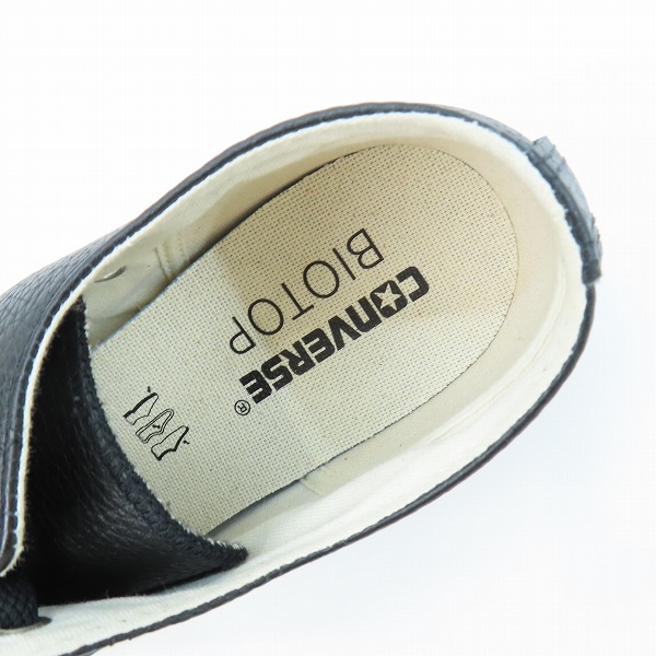 実際に弊社で買取させて頂いたCONVERSE/コンバース BIOTOP別注 JACK PURCELL RET LEATHER/ジャックパーセル 1CL434/27の画像 4枚目