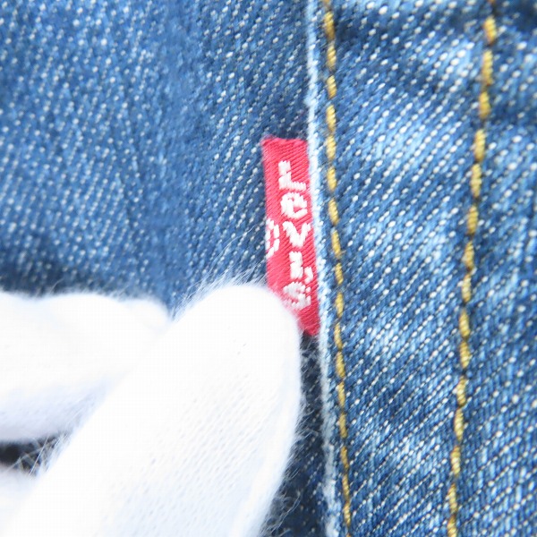 実際に弊社で買取させて頂いたBLESS×Levi's/ブレス×リーバイス OVER JOGGING JEANS/リメイク スウェット切替デニムパンツ 3099/Lの画像 7枚目